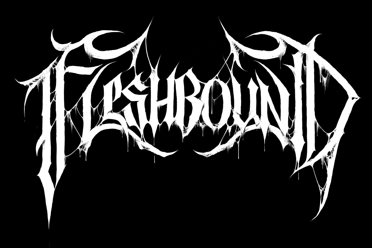 Fleshbound death metal logo
